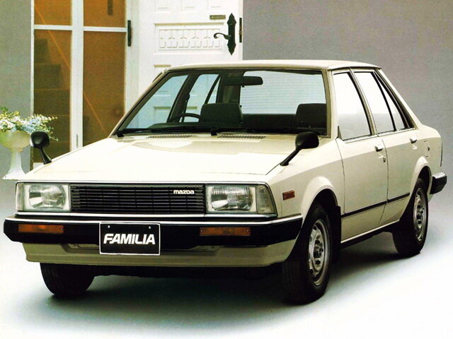 Mazda Familia (BD1031, BD1051) 5 поколение, седан (09.1980 - 12.1982)